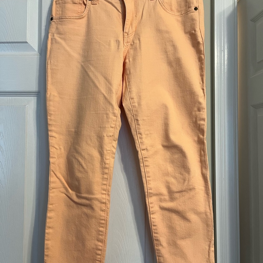 CAbi Light Orange Jeans